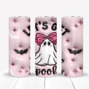 Let's Get Spooky Drinkware Tumbler Set, Bottle, Travel Mug